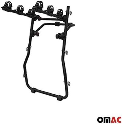 OMAC 3 מתלה אופניים עבור קרייזלר טאון ומדינה 2011-2014 שחור | מטען רכב הרכבה על אופניים מנשא